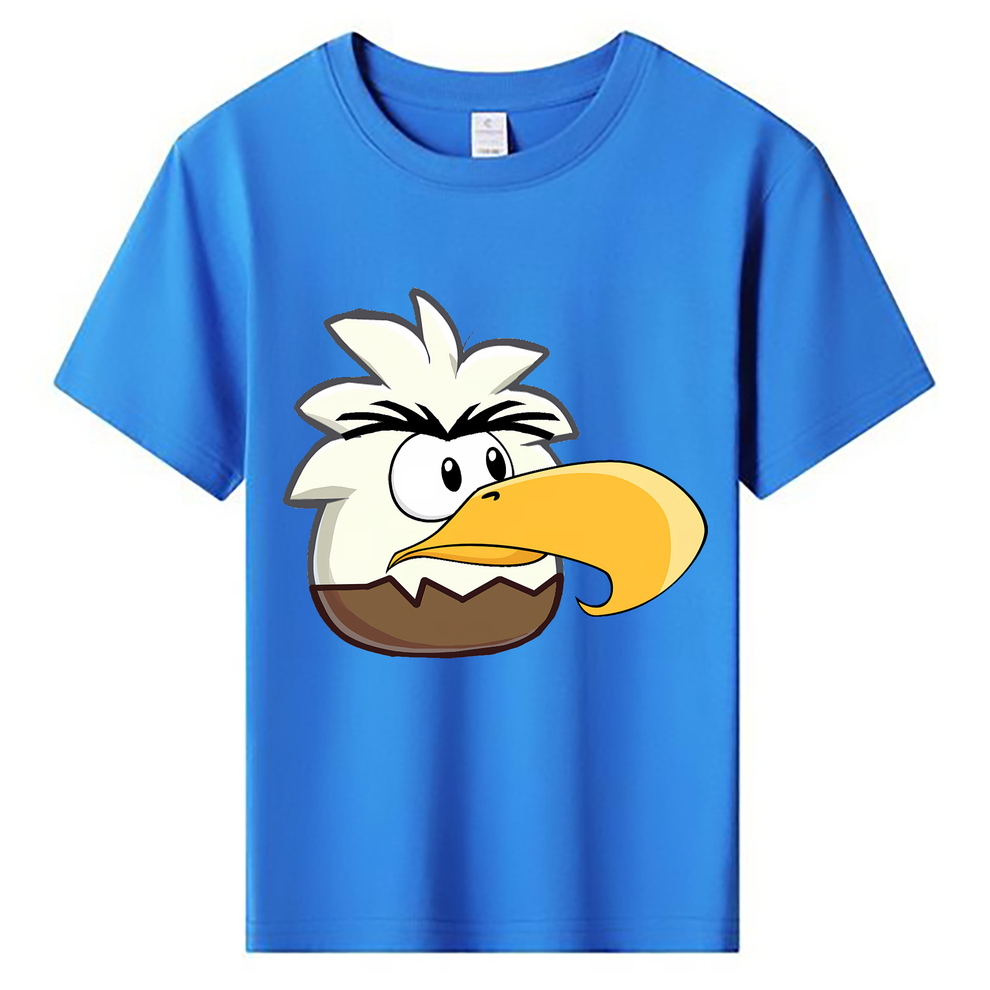 （画像用） Angry Birds アングリーバード 綿100％キッズTシャツ（フロントプリント）